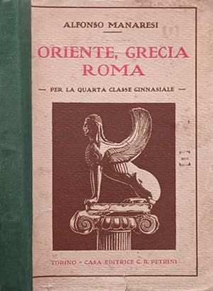 Imagen del vendedor de Oriente, Grecia Roma a la venta por Biblioteca di Babele