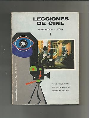 Imagen del vendedor de Lecciones de cine. Tomo I. a la venta por Librera El Crabo