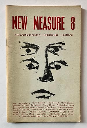 Bild des Verkufers fr New Measure 8: A Magazine of Poetry, Winter 1968 zum Verkauf von George Ong Books