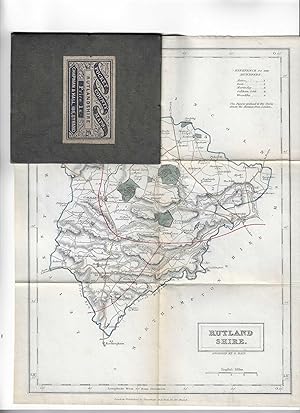 Pocket County Maps Engraved by Sidney Hall. With all the Railways accurately laid down. Rutlandsh...