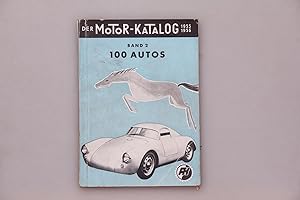DER MOTOR-KATALOG 1955/1956 - 100 AUTOS.
