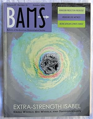 Immagine del venditore per BAMS Bulletin of the American Meteorological Socciety Vol. 85 No. 10 October 2004 venduto da Argyl Houser, Bookseller