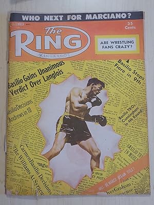 Seller image for The Ring, World's Official Boxing and Wrestling Magazine December 1955 - Rocky Marciano, Carmen Basilio for sale by Bradley Ross Books