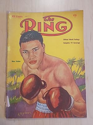 The Ring, World's Official Boxing and Wrestling Magazine April 1954 - Nino Valdes
