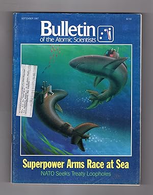 Immagine del venditore per Bulletin of the Atomic Scientists - September, 1987. Superpower Arms Race at Sea venduto da Singularity Rare & Fine