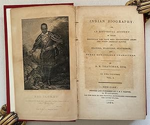 Two Volume Biography of Distinguished Native Americans