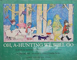 Seller image for OH' A HUNTING WE WILL GO / FULL COLOR PICTORIAL POSTER for sale by THE FINE BOOKS COMPANY / A.B.A.A / 1979