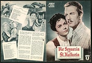Filmprogramm DNF, Die Sennerin von St. Kathrein, Anita Gutwell, Rudolf Lenz, Lotte Ledl, Regie: H...