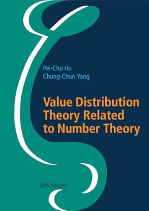 Bild des Verkufers fr Value Distribution Theory Related to Number Theory. zum Verkauf von Antiquariat Thomas Haker GmbH & Co. KG