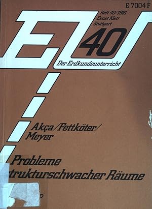 Immagine del venditore per Probleme strukturschwacher Rume. Der Erdkundeunterricht ; H. 40 venduto da books4less (Versandantiquariat Petra Gros GmbH & Co. KG)