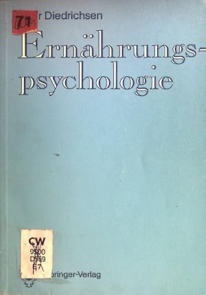 Bild des Verkufers fr Ernhrungspsychologie. zum Verkauf von books4less (Versandantiquariat Petra Gros GmbH & Co. KG)