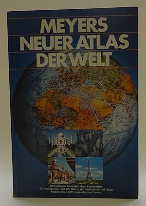 Bild des Verkufers fr Meyers Neuer Atlas der Welt. zum Verkauf von Der Buchfreund