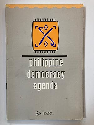 Immagine del venditore per Philippine democracy agenda venduto da Joseph Burridge Books