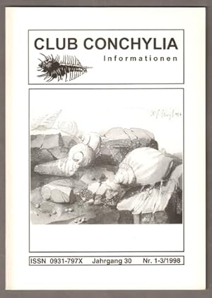 Bild des Verkufers fr Club Conchylia. Informationen. Nr. 1-3 (1998). zum Verkauf von Antiquariat Neue Kritik