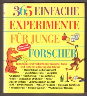 Imagen del vendedor de 365 einfache Experimente fr junge Forscher. a la venta por Antiquariat Neue Kritik