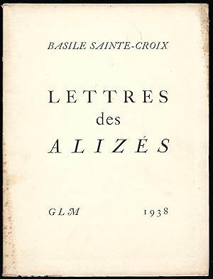 LETTRES des ALIZÉS