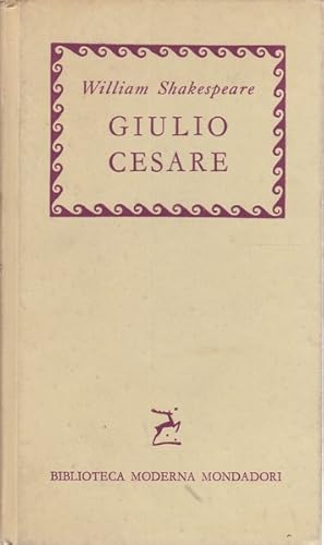 Image du vendeur pour Giulio Cesare mis en vente par Librodifaccia