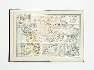 Immagine del venditore per Atlas von Afrika. 50 colorirte Karten auf 18 Tafeln. Mit einem geographisch-statistischen text. venduto da Antiquariat Dasa Pahor GbR