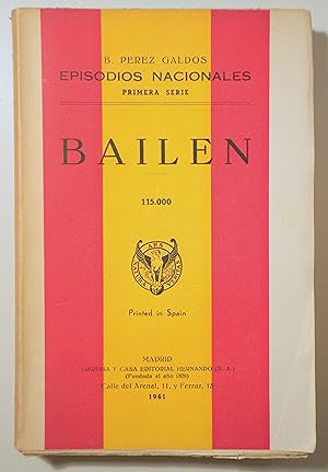 Imagen del vendedor de BAILN - Madrid 1961 a la venta por Llibres del Mirall