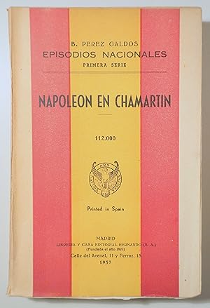 Imagen del vendedor de NAPOLEN EN CHAMARTN - Madrid 1957 a la venta por Llibres del Mirall