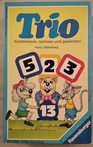 Ravensburger 003587: Trio (Kompaktspiel)[Lernspiel]. Achtung: Nicht geeignet für Kinder unter 3 J...