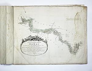 Navigations Karte Der Donau von Semlin an bis zu ihrem Ausfluss ins Schwarze Meer : zur genaueste...