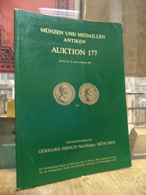 Auktion 177: Münzen und Medaillen Antiken, Auktion 10., 11., 12. und 13. September 1993,