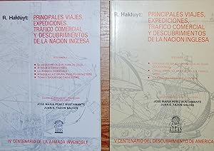 PRINCIPALES VIAJES, EXPEDICIONES, TRAFICO COMERCIAL Y DESCUBRIMIENTOS DE LA NACION INGLESA (2 Vols.)