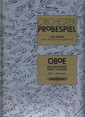 Imagen del vendedor de Repertorio Orquestal - Orchester Probenspiel (Test Pieces) para Oboe y Corno Ingles (Libro) (Millert) a la venta por Mega Music