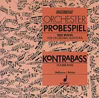 Imagen del vendedor de Repertorio Orquestal - Orchester Probenspiel (Test Pieces) para Contrabajo (2 CD) ULTIMA UNIDAD a la venta por Mega Music