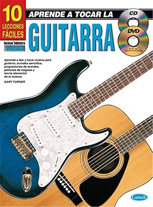 Seller image for TURNER Gary - Aprende a tocar la Guitarra en 10 Lecciones Faciles (Inc.CD y DVD) for sale by Mega Music