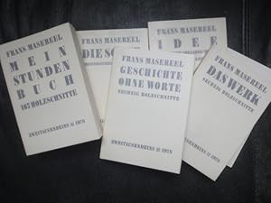 Seller image for Frans Masereel Gesammelte Werke 1.-5. (5 Bnde Im Schuber Mit Beiheft) for sale by Malota