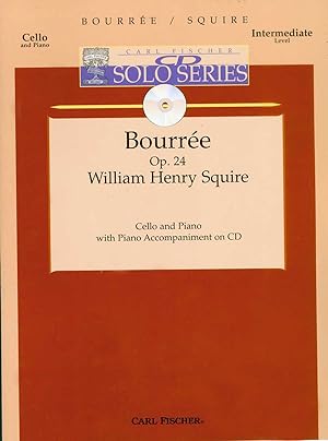 Seller image for SQUIRE W.H. - Bourree Op.24 para Violoncello y Piano (Inc.CD) for sale by Mega Music