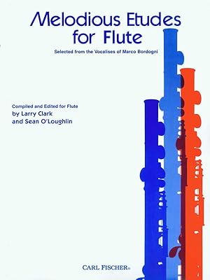 Immagine del venditore per BORDOGNI M. - Melodious Etudes para Flauta (Clark/O Loughlin) venduto da Mega Music
