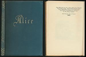 Alice und andere Novellen. Mit Illustrationen von Max Slevogt. [Mit 1 Original-Radierung, signiert].