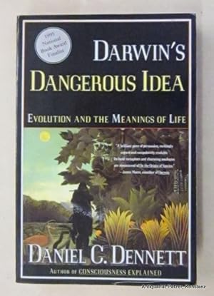 Bild des Verkufers fr Darwin's Dangerous Idea. Evolution and the Meanings of Life. (Reprinted). New York, Touchstone, ca. 1995. Mit Illustrationen. 586 S., 2 Bl. Or.-Kart. (ISBN 068482471X). zum Verkauf von Jrgen Patzer