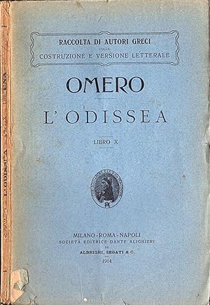 Bild des Verkufers fr L' Odissea. Libro X zum Verkauf von Biblioteca di Babele