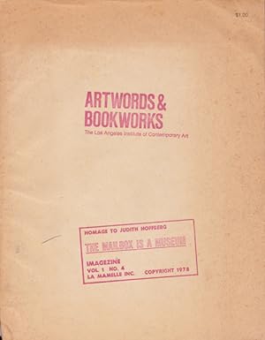 Artwords & Bookworks: an exhibition of recent artists' books and ephemera. 28 February-30 March 1...