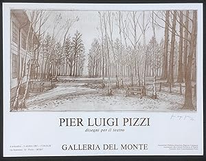 Immagine del venditore per Disegni per il teatro Poster mostra Galleria Del Monte venduto da Archivio Galleria Del Monte Forio
