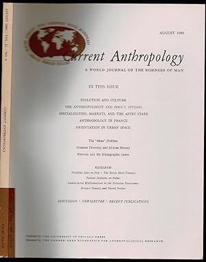 Seller image for Specialization, Market Exchange and the Aztec State: A View from Huexotla in Current Anthropology Volume 21 Number 4 for sale by The Book Collector, Inc. ABAA, ILAB