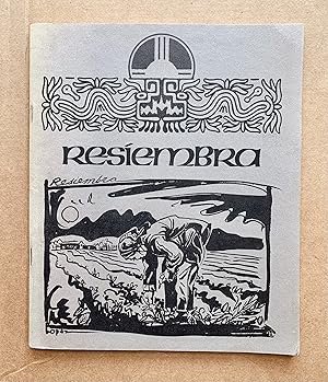 Seller image for Resiembra: An Anthology of Writings - Jim Sagel; Alejandro Lopez; Tom Ireland; Veronica Ortiz Medina for sale by Big Star Books