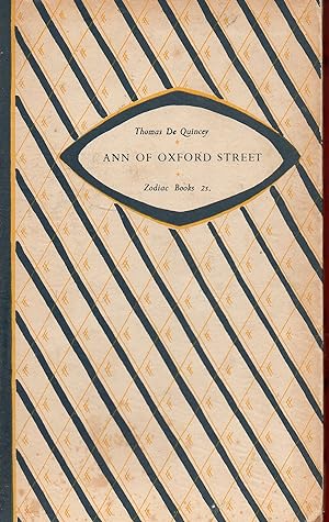 Seller image for Ann of Oxford Street: from "Confessions of an Opium Eater" for sale by Warren Hahn