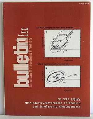 Bild des Verkufers fr BAMS Bulletin of the American Meteorological Society Vol. 80 No. 12 December 1999 zum Verkauf von Argyl Houser, Bookseller