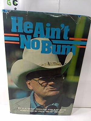 Imagen del vendedor de He Ain't No Bum (SIGNED) a la venta por Fleur Fine Books