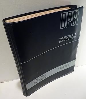 Adam Opel AG, Rüsselsheim: Werkstatt-Handbuch Kapitän-B, Admiral-B, Diplomat-B, Fahrwerk - Triebw...