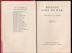 Bild des Verkufers fr Biggles Goes to War zum Verkauf von Caerwen Books