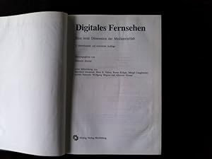 Bild des Verkufers fr Digitales Fernsehen : eine neue Dimension der Medienvielfalt. zum Verkauf von Antiquariat Bookfarm