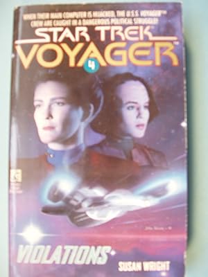 Image du vendeur pour Violations (Star Trek Voyager, No 4) mis en vente par PB&J Book Shop