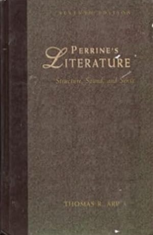 Seller image for Perrine's literature. Structure, Sound and Sense. for sale by FIRENZELIBRI SRL