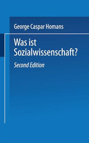 Imagen del vendedor de Was ist Sozialwissenschaft? (Praxis der Unternehmensfhrung) (German Edition) a la venta por Gerald Wollermann